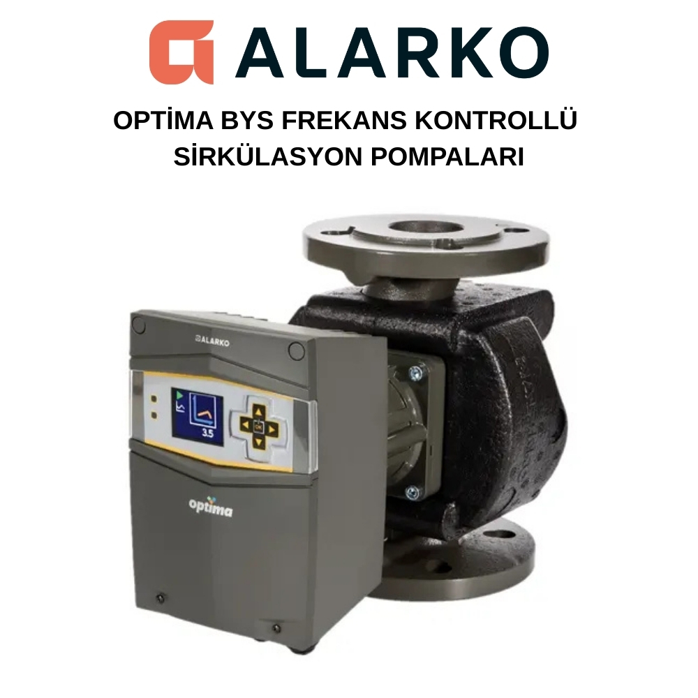 Alarko OPTİMA BYS OPTIMA 2/10 Grafik Ekranlı Frekans Kontrollü Sirkülasyon Pompası