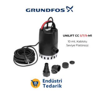 GRUNDFOS CC5-M1 (Flatörsüz) Pis Su Drenaj Dalgıç Pompa