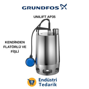 GRUNDFOS UNILIFT AP 35.40.08.A1.V (Fişli) Domestik Atıksu Pompası - 96010983