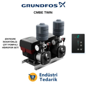 GRUNDFOS CMBE TWIN 3-62 Entegre Frekans Kontrollü 2 Pompalı Hidrofor Seti - 99219420