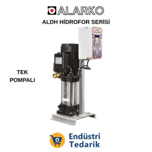 ALARKO ALDH 2/7x1 MNF (1.5 HP) Tek Pompalı Hidrofor Seti