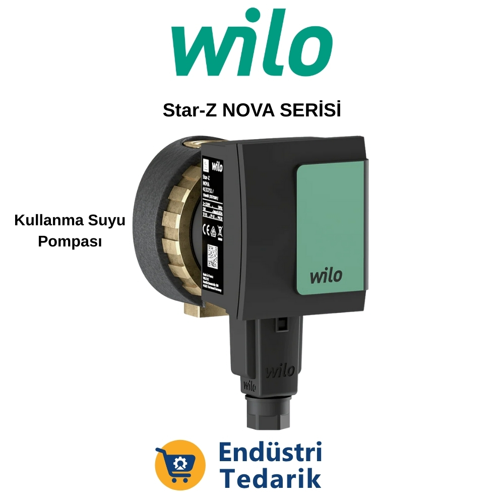 Wilo STAR-Z NOVA M Kullanma Sirkülasyon Pompası - 4132760