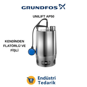 GRUNDFOS UNILIFT AP50.50.08.A1.V (Fişli) Domestik Atıksu Pompası - 96010984