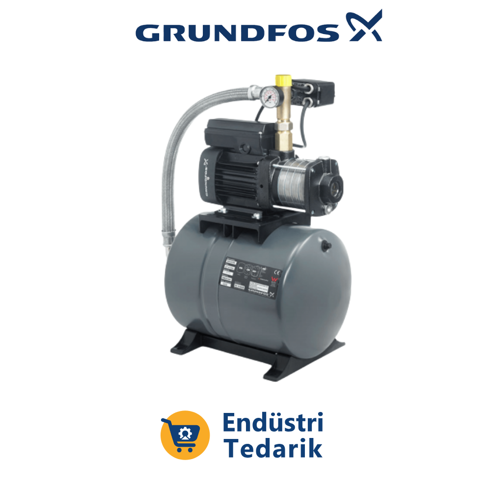GRUNDFOS CMB 3-65 (60 LT) Kendinden Tanklı Paket Hidrofor