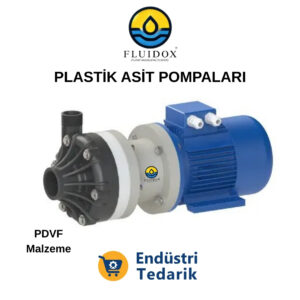 FLUIDOX FLX P-4055 PDVF (5.5 kW) Kimyasal Plastik Asit Pompası