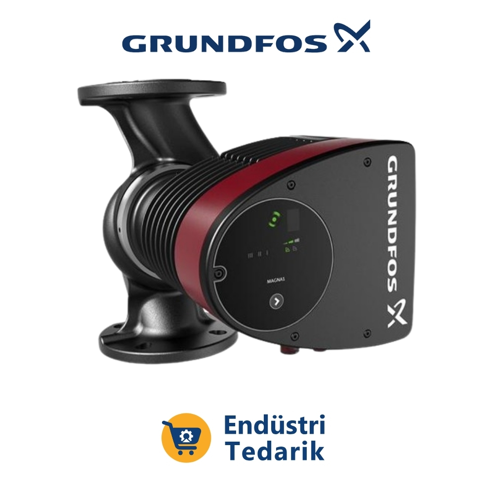 GRUNDFOS MAGNA1 25-100 180 1x230V PN10 Islak Rotorlu Frekans Kontrollü Sirkülasyon Pompası (Dişli) 99221214