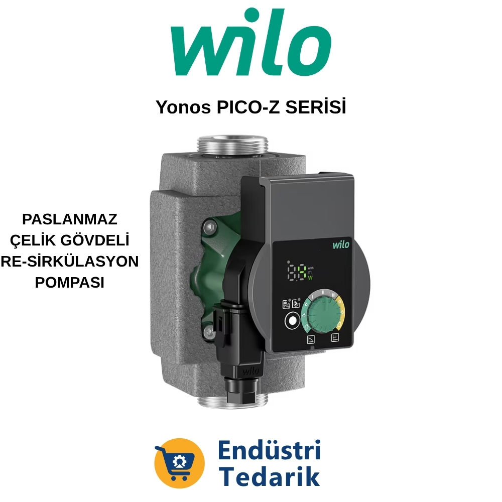 WİLO Yonos PICO-Z 20/0.5-4 150 Frekans Kontrollü ReSirkülasyon Pompası - 4255412