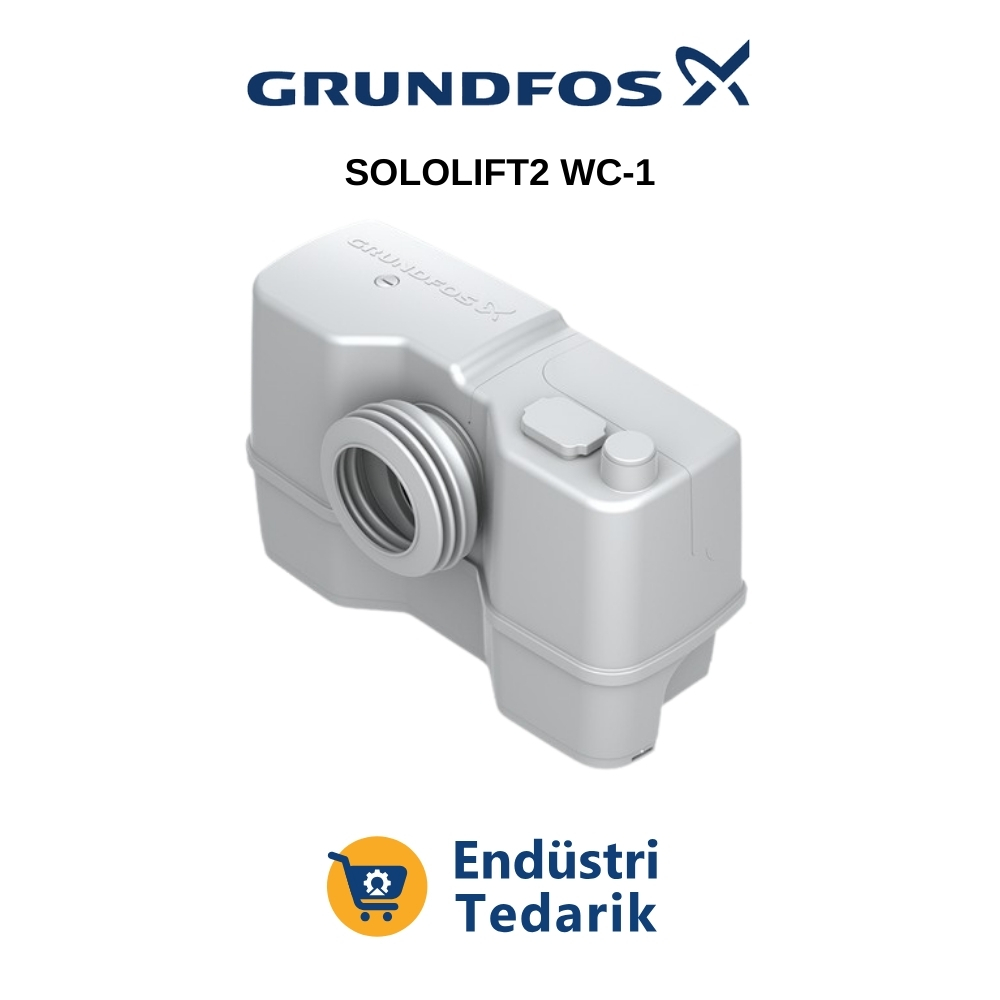GRUNDFOS SOLOLIFT2 WC-1TABAN STANDLI TUVALET İÇİN TERFİ İSTASYONU - 97775314