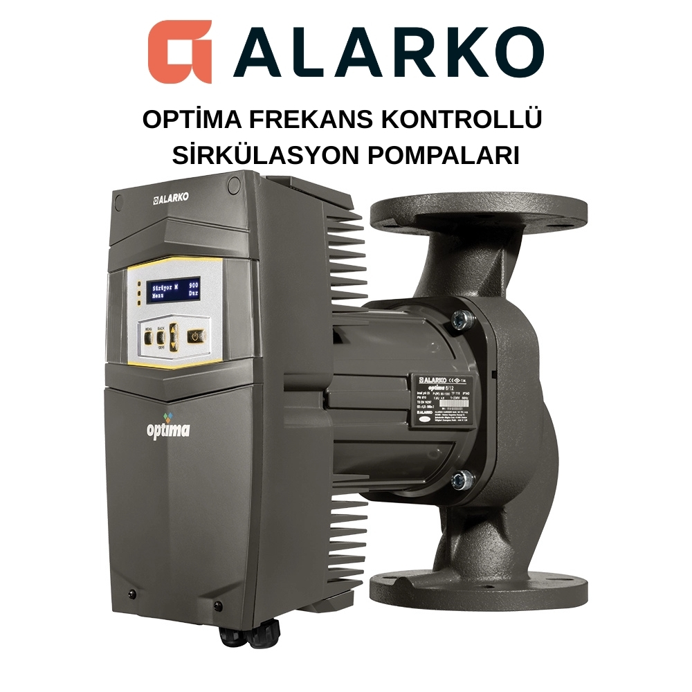 Alarko OPTIMA 4/12 Frekans Kontrollü Sirkülasyon Pompası - Görsel 7