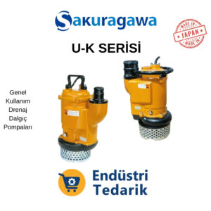 SAKURAGAWA U-232KB (2.2 kW) - Drenaj Dalgıç Pompalar