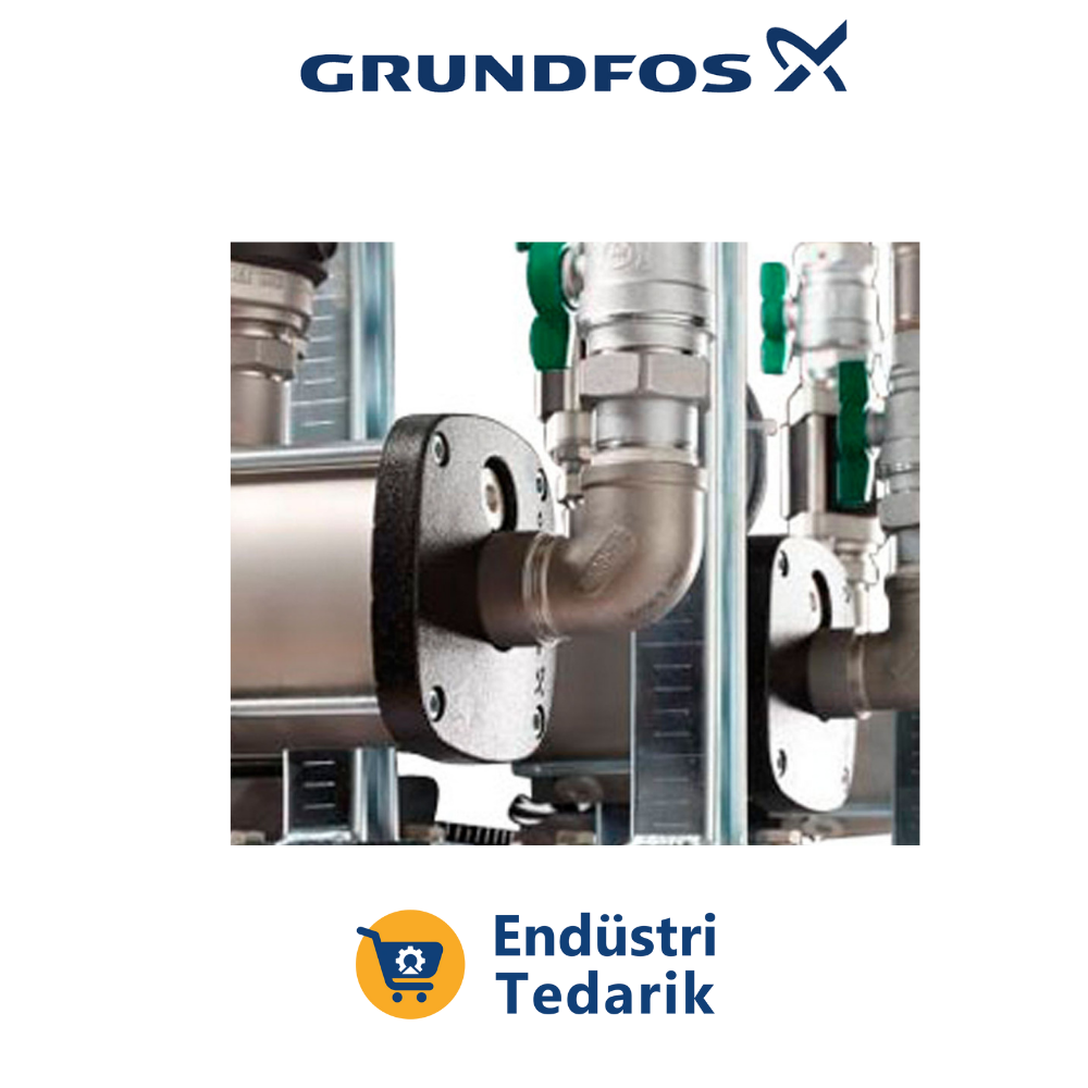 GRUNDFOS Hydro Multi-S 3 CM10-4 U4 A-B-H Trifaze Üç Pompalı Tam Otomatik Hidrofor Seti - Görsel 6