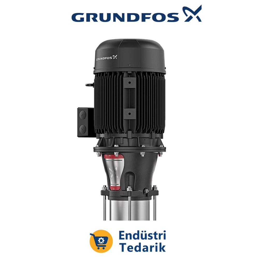 Grundfos CR1s-2 A-FGJ-A-E-HQQE Dikey Kademeli Santrifüj Yüksek Basınç Pompası - Görsel 6