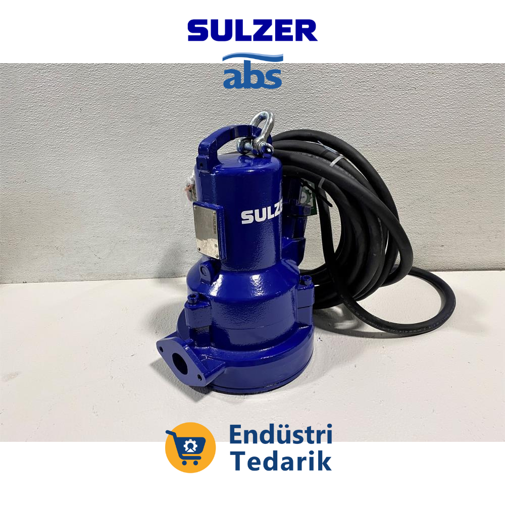 SULZER Piranha 26/2 D (Trifaze) Öğütücülü/Parçalayacılı Atıksu Dalgıç Pompa - Görsel 5