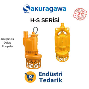 SAKURAGAWA HS-35A (3.7 kW) - Karıştırıcılı Dalgıç Pompalar