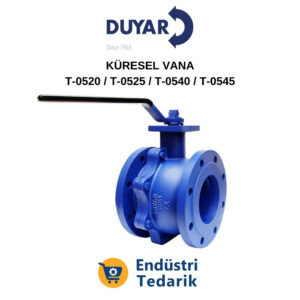 DUYAR Tam Geçişli Küresel Vana - T-0525 DN50