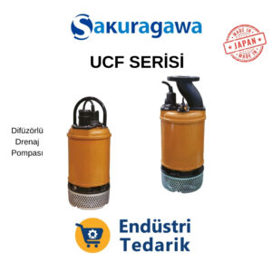 SAKURAGAWA UCF‐2256 Difüzörlü Dalgıç Drenaj Pompası