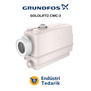 GRUNDFOS SOLOLIFT2 CWC-3 TUVALET İÇİN DUVAR TİPİ TERFİ İSTASYONU - 97775316