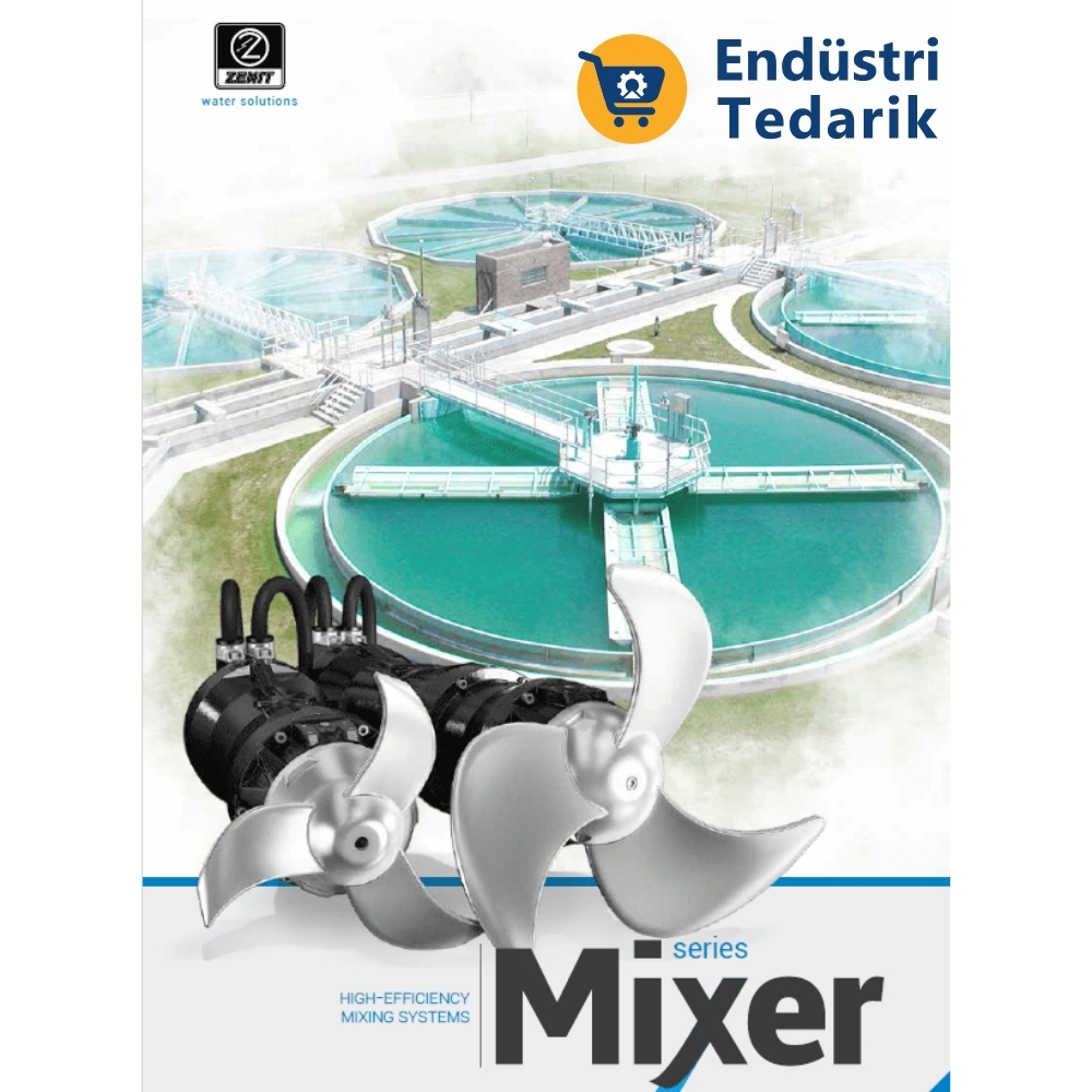 ZENİT ZMD 030B A 2.2/6 AF 010 Dalgıç Karıştırıcı Mikser - Görsel 4