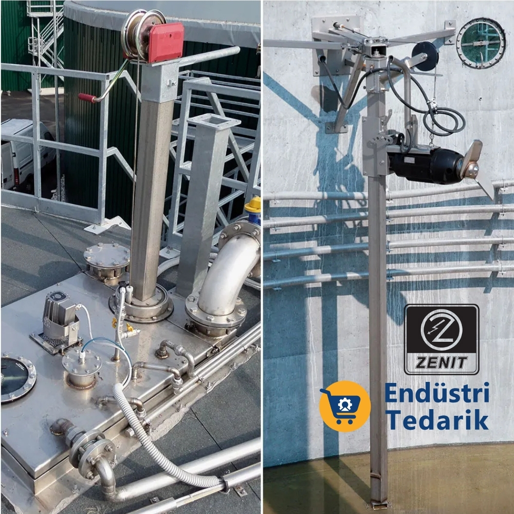 ZENİT ZMD 030B A 2.2/6 AF 010 Dalgıç Karıştırıcı Mikser - Görsel 5